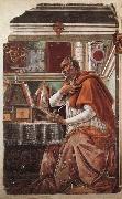 Sandro Botticelli Hl.Augustinus Spain oil painting artist